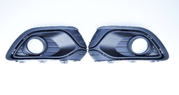 Комплект накладок бампера переднего под п/т Рено Logan 2  2014-> (лев+прав)